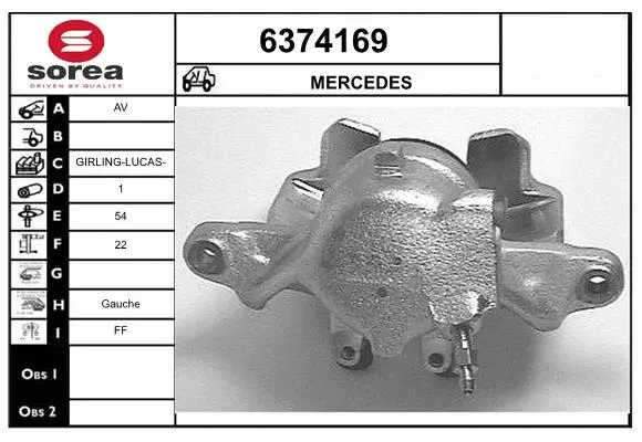 Brake Caliper (6374169)