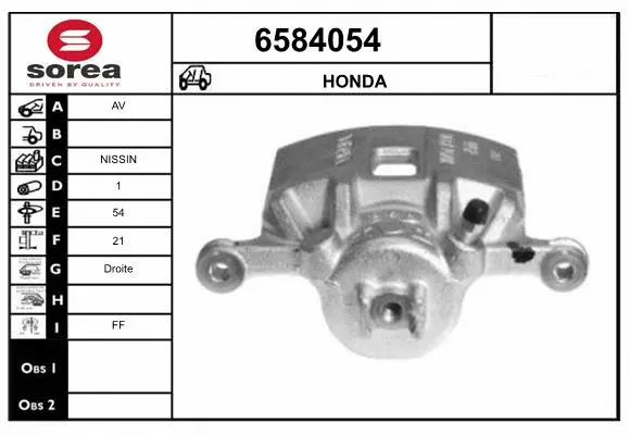 Brake Caliper (6584054)