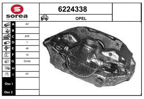 Brake Caliper (6224338)