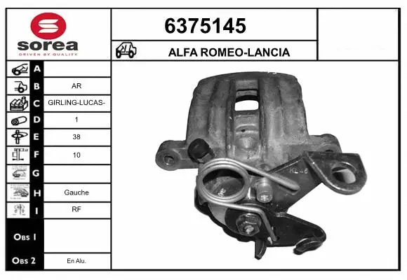 Brake Caliper (6375145)