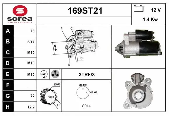 Starter (169ST21)