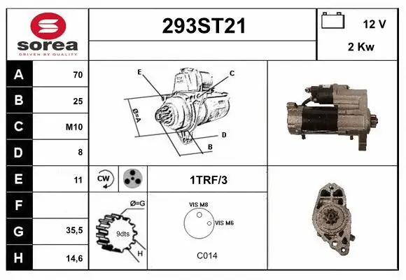 Starter (293ST21)