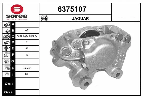 Brake Caliper (6375107)