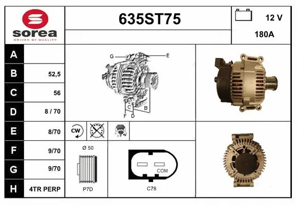 Alternator (635ST75)