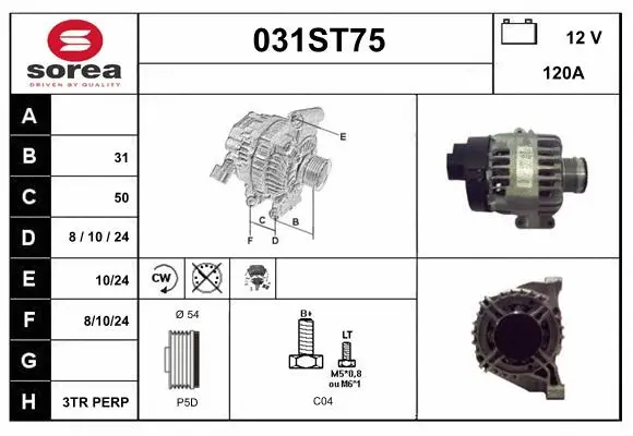 Alternator (031ST75)