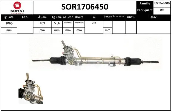 Steering Gear (SOR1706450)