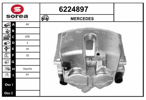 Brake Caliper (6224897)