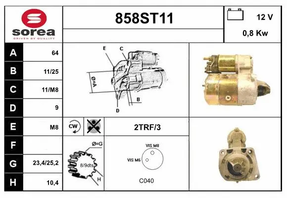 Starter (858ST11)