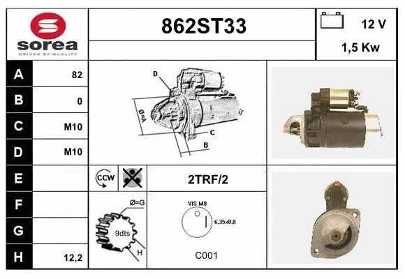Starter (862ST33)