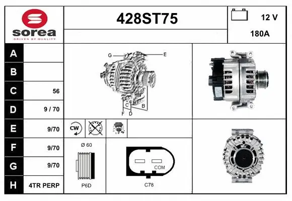 Alternator (428ST75)