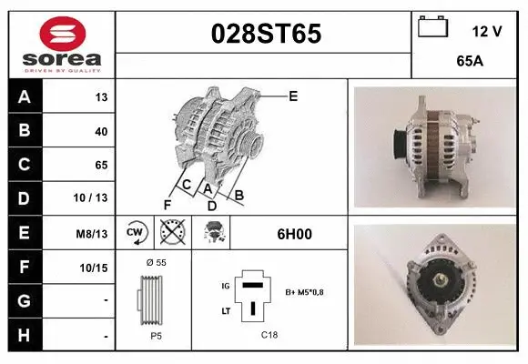 Alternator (028ST65)