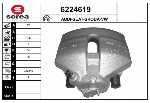 Brake Caliper (6224619)