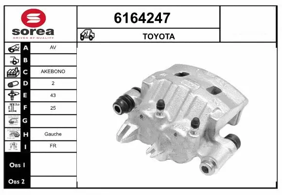 Brake Caliper (6164247)