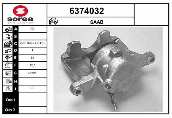 Brake Caliper (6374032)