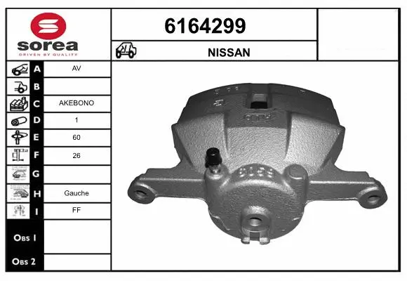 Brake Caliper (6164299)