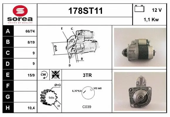 Starter (178ST11)