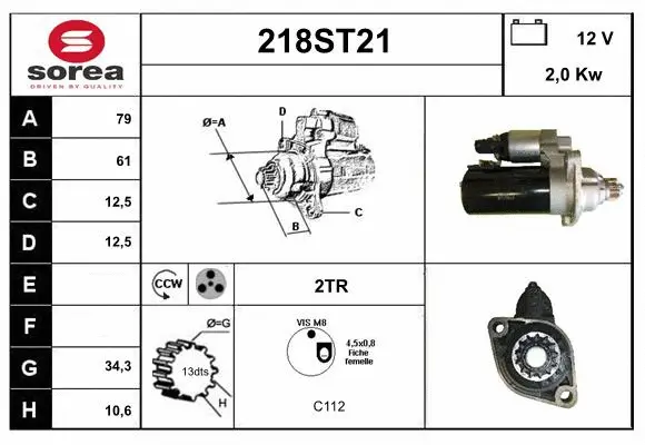 Starter (218ST21)