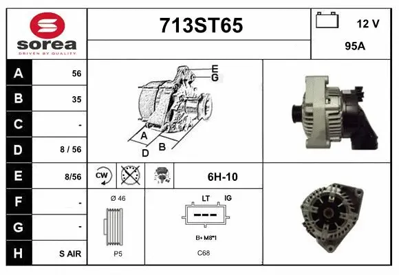 Alternator (713ST65)
