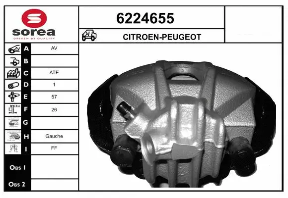 Brake Caliper (6224655)