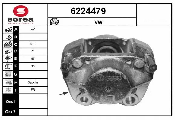 Brake Caliper (6224479)