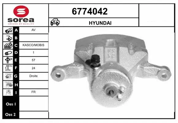 Brake Caliper (6774042)