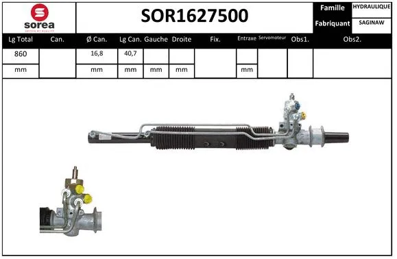 Steering Gear (SOR1627500)