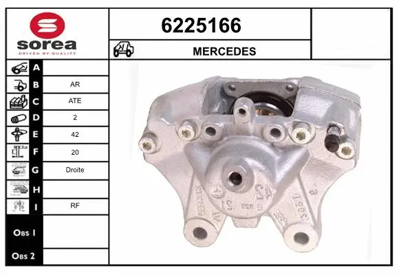 Brake Caliper (6225166)