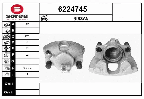 Brake Caliper (6224745)