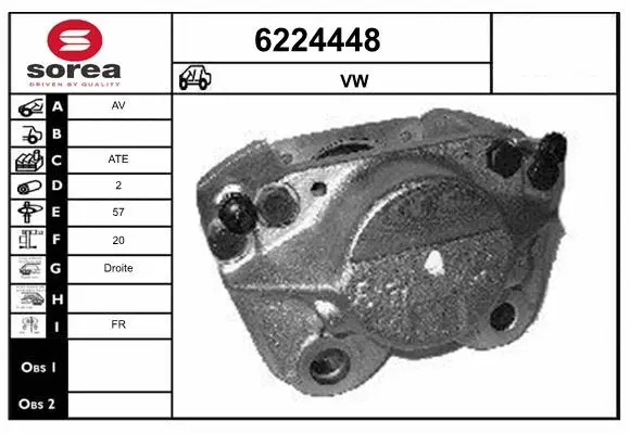 Brake Caliper (6224448)