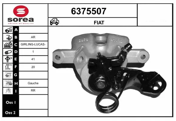 Brake Caliper (6375507)