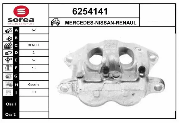 Brake Caliper (6254141)