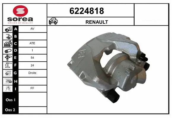 Brake Caliper (6224818)