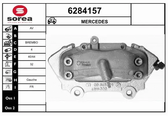 Brake Caliper (6284157)