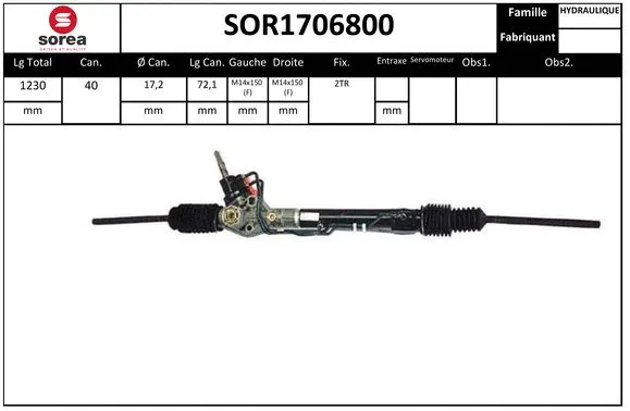 Steering Gear (SOR1706800)