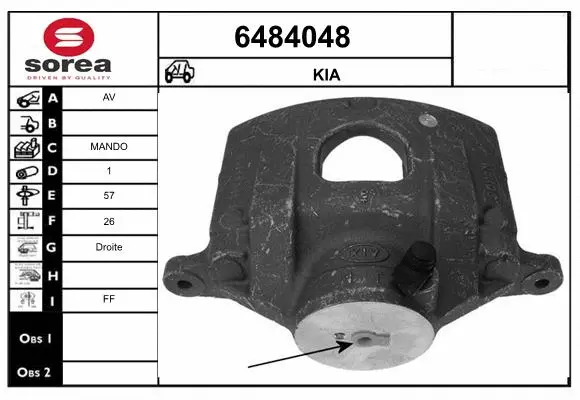 Brake Caliper (6484048)
