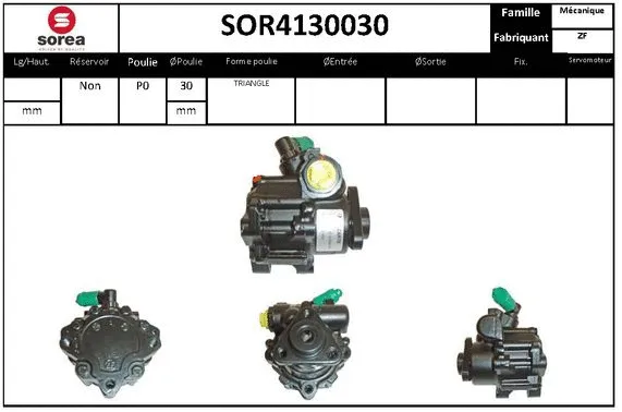Hydraulic Pump, steering (SOR4130030)