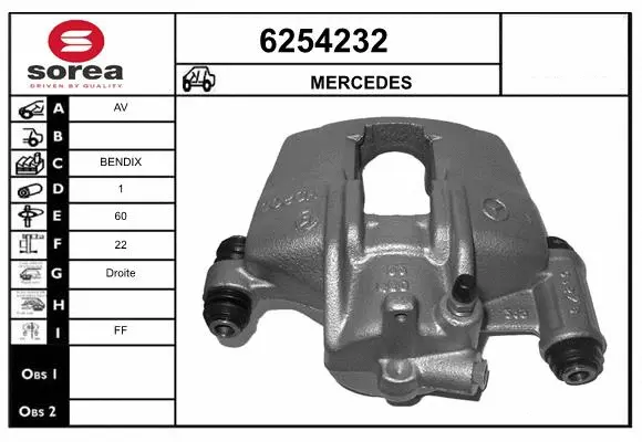 Brake Caliper (6254232)