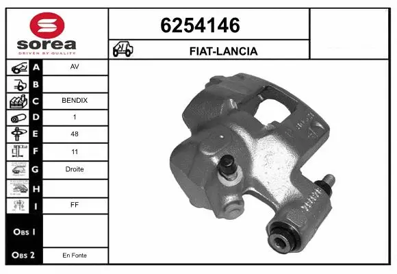 Brake Caliper (6254146)