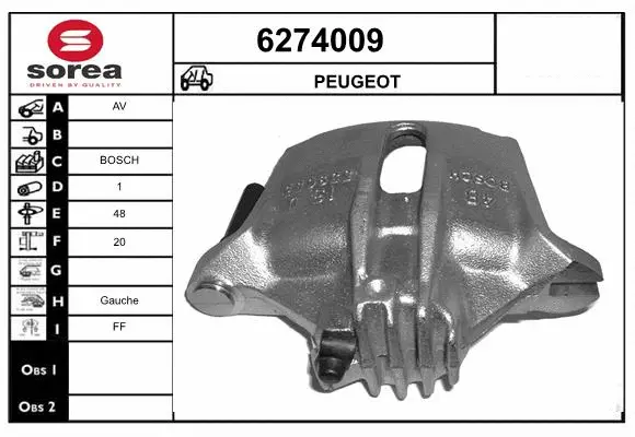 Brake Caliper (6274009)