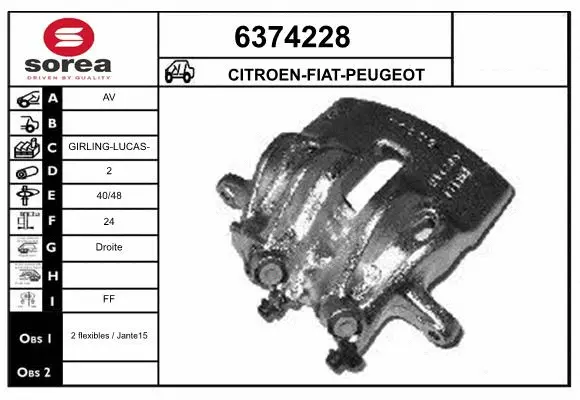 Brake Caliper (6374228)