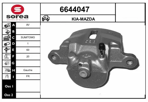 Brake Caliper (6644047)
