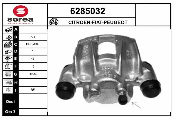 Brake Caliper (6285032)
