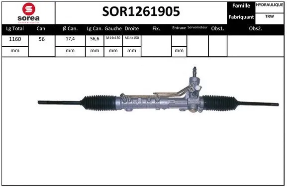 Steering Gear (SOR1261905)