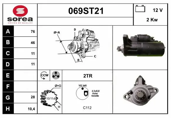 Starter (069ST21)