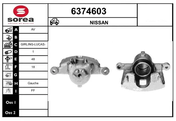 Brake Caliper (6374603)