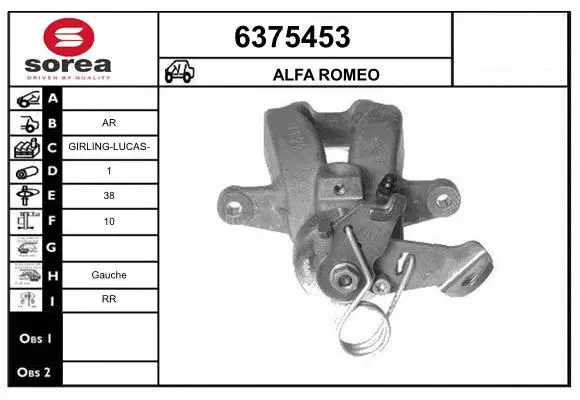 Brake Caliper (6375453)
