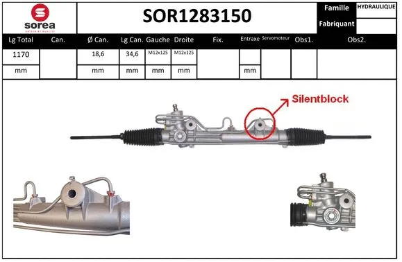 Steering Gear (SOR1283150)