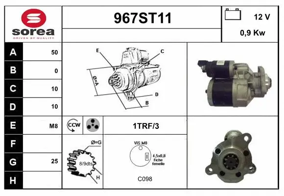 Starter (967ST11)