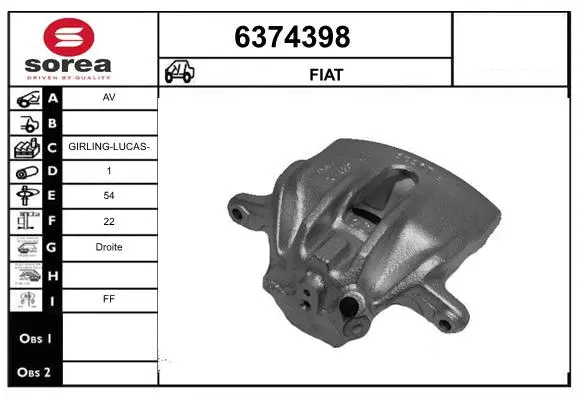 Brake Caliper (6374398)