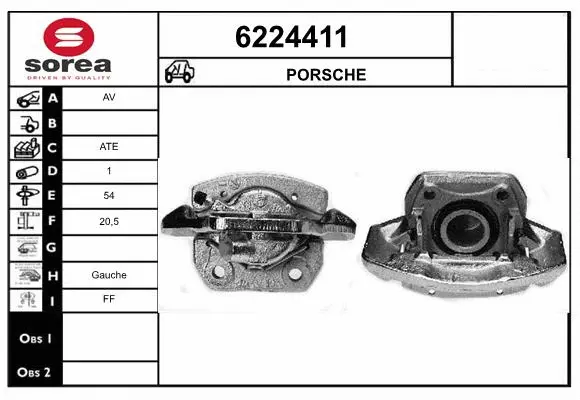 Brake Caliper (6224411)